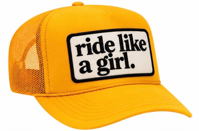 Ride like a girl Trucker