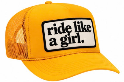 Ride like a girl Trucker
