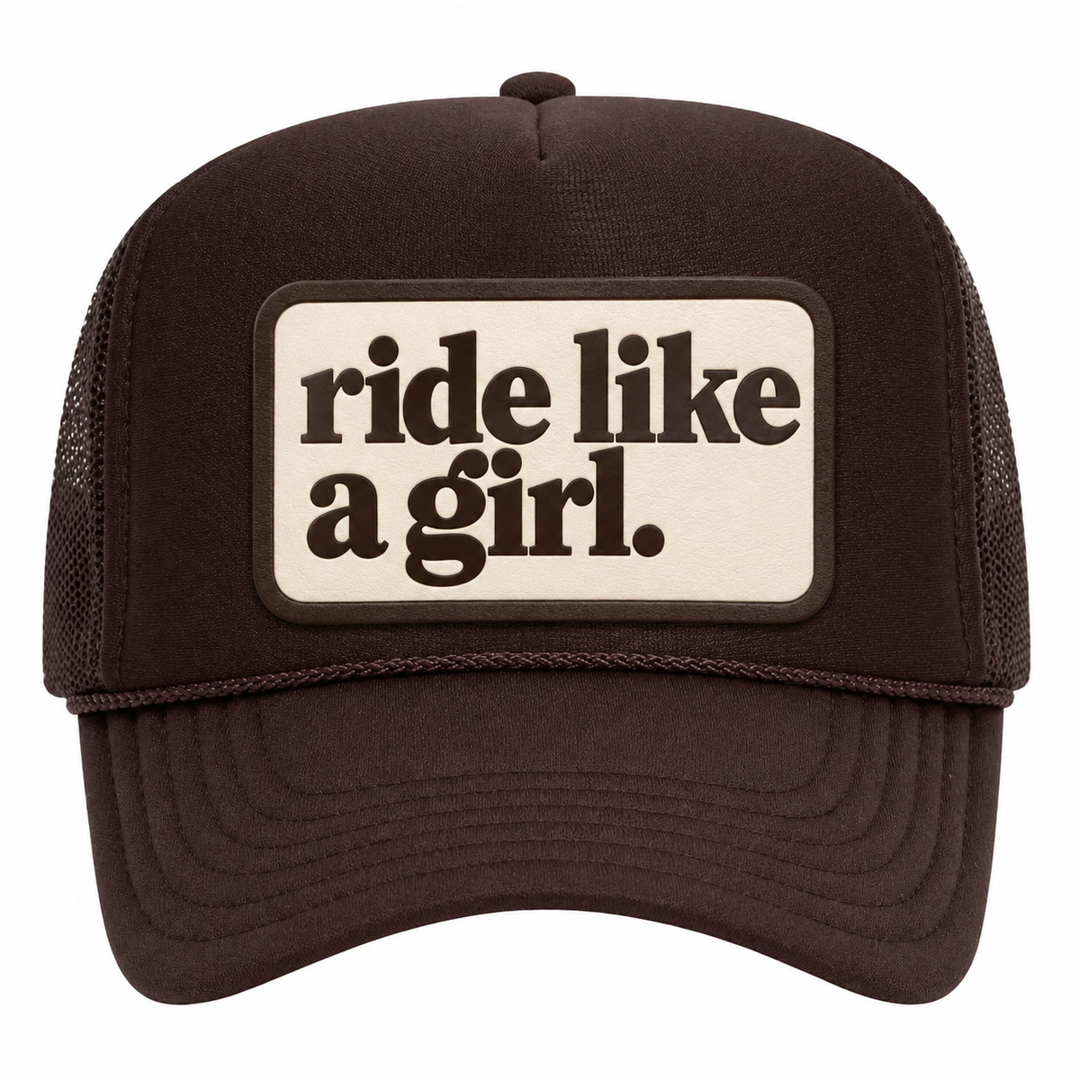 Ride like a girl Trucker