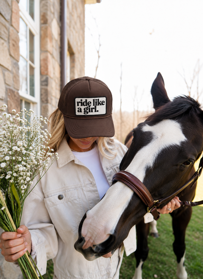 Ride like a girl Trucker