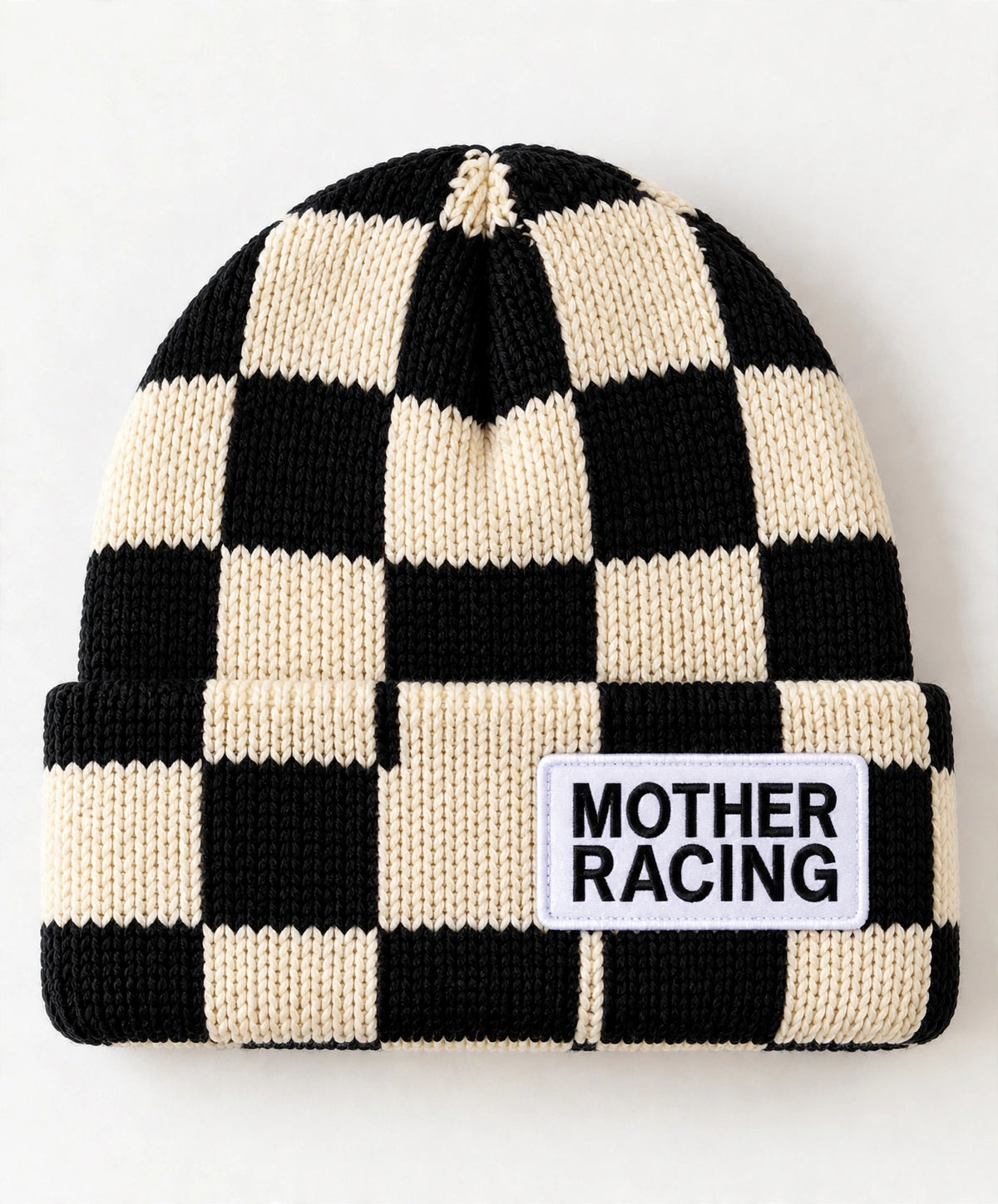 Mother Racing Knit Beanie