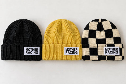 Mother Racing Knit Beanie